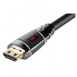 Monster ULTIMATE Câble HDMI à Vitesse Standard de 16 pi avec Ethernet, Connecteur Plaqué Or, Noir - Simple Boutique