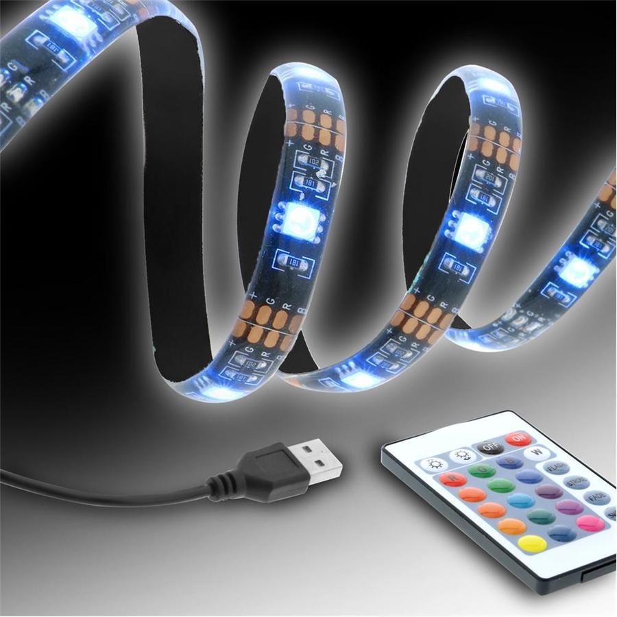 Monster WLB7-1023-BLK - Ensemble de Ruban LED de 6.5 Pieds avec Télécommande - Simple Boutique