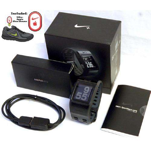 Nike Montre GPS développée par TomTom - Noir/Anthracite - Simple Boutique