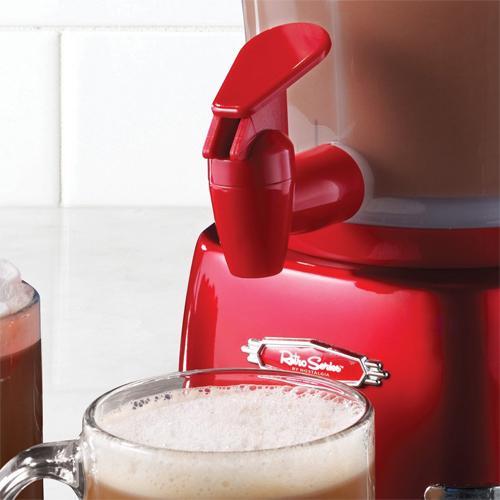 Nostalgia HCM700 Appareil À Chocolat Chaud Rétro Rouge - Simple Boutique