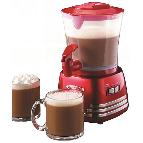 Nostalgia HCM700 Appareil À Chocolat Chaud Rétro Rouge - Simple Boutique