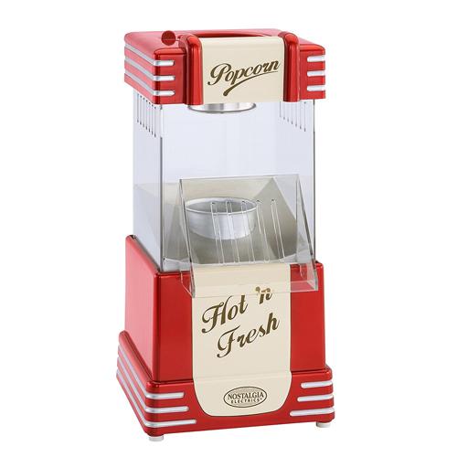 Nostalgia RHP625 Appareil À Pop-Corn Rétro 12 Tasses Rouge - Simple Boutique