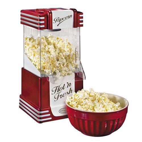 Nostalgia RHP625 Appareil À Pop-Corn Rétro 12 Tasses Rouge - Simple Boutique