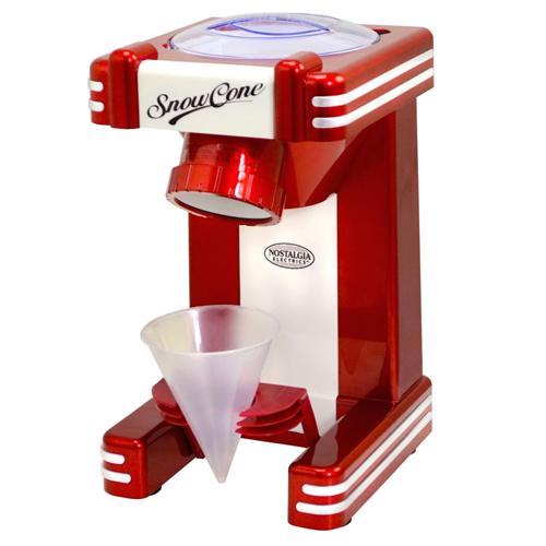 Nostalgia RSM702 Appareil À Cônes De Neige Rétro Rouge - Simple Boutique