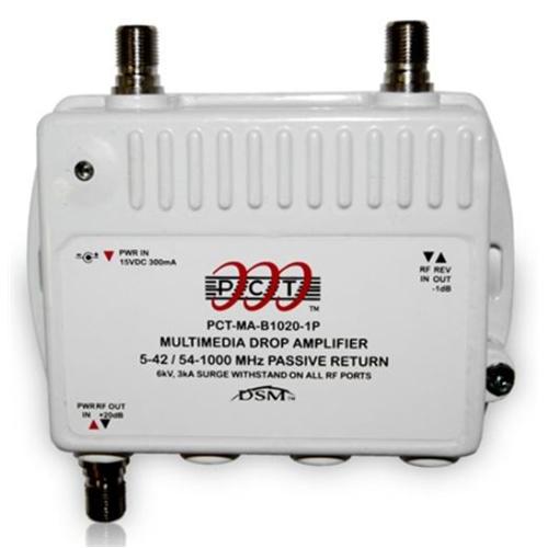 PCT PCTMAB Amplificateur De Distribution RF À 1 Port Avec Retour Passif - Simple Boutique