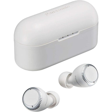 Panasonic - Écouteurs Intra-Auriculaire Sans-Fil, Bluetooth 5.0, Avec Boitier de Recharge, Blanc