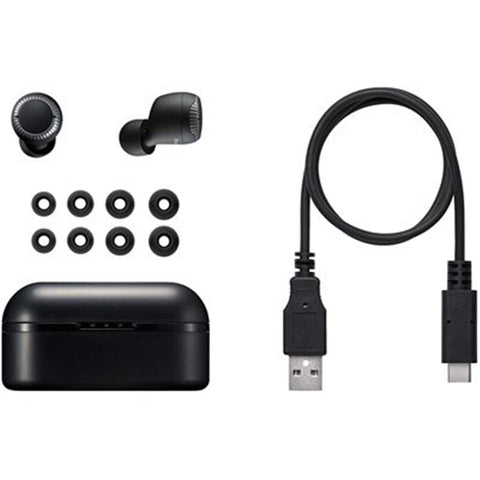 Panasonic - Écouteurs Intra-Auriculaire Sans-Fil, Bluetooth 5.0, Avec Boitier de Recharge, Noir