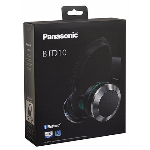Panasonic RPBTD10K Casque d'écoute Bluetooth Noir