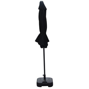 Parasol en toile octogonal 8,5' Noir - Simple Boutique