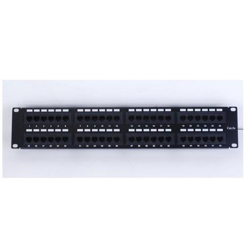 Patch Panel Cat5e 48 ports avec support montage - Simple Boutique
