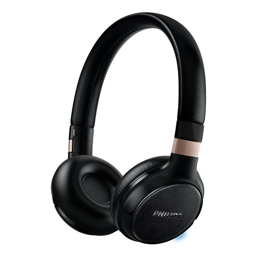 Philips SHB9250 - Casque d'écoute Sans-Fil, Haute-Résolution, Bluetooth 4.0, Noir - Simple Boutique