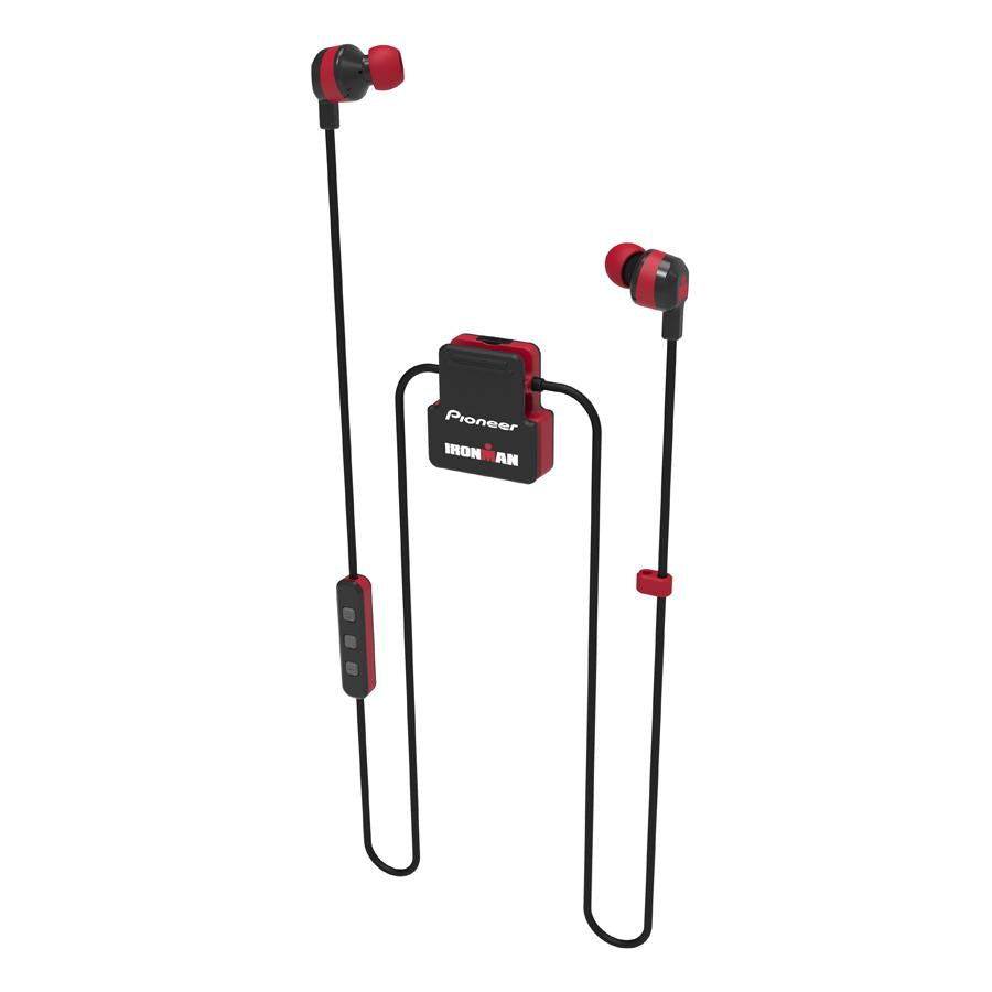 Pioneer Ironman SEIM5BTR Écouteurs Bluetoorh Avec Microphone Et Pince Rouge - Simple Boutique