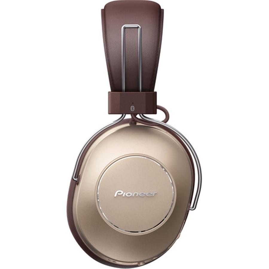 Pioneer S9 SEMS9BNG Écouteur sur l' Oreille à Réduction de Bruit Sans Fil Bluetooth Brun et Or - Simple Boutique