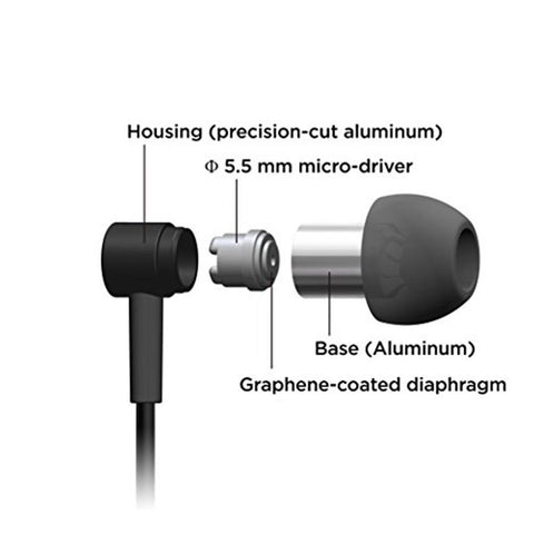 Pioneer SE-CH3T-B Écouteurs Intra-Auriculaire, Certifié Haute Résolution avec Télécommande et Microphone, Black