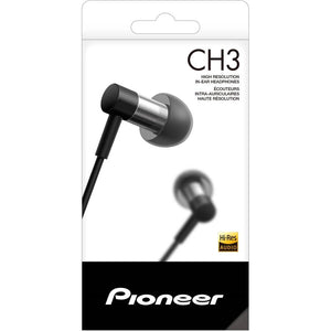 Pioneer SE-CH3T-B Écouteurs Intra-Auriculaire, Certifié Haute Résolution avec Télécommande et Microphone, Black - Simple Boutique