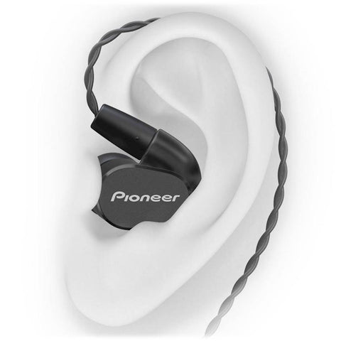Pioneer SE-CH5T-K Écouteurs Intra-Auriculaire, Certifié Haute Résolution, Noir