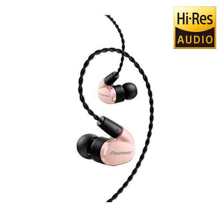 Pioneer SE-CH5T-P Écouteurs Intra-Auriculaire, Certifié Haute Résolution, Rose - Simple Boutique