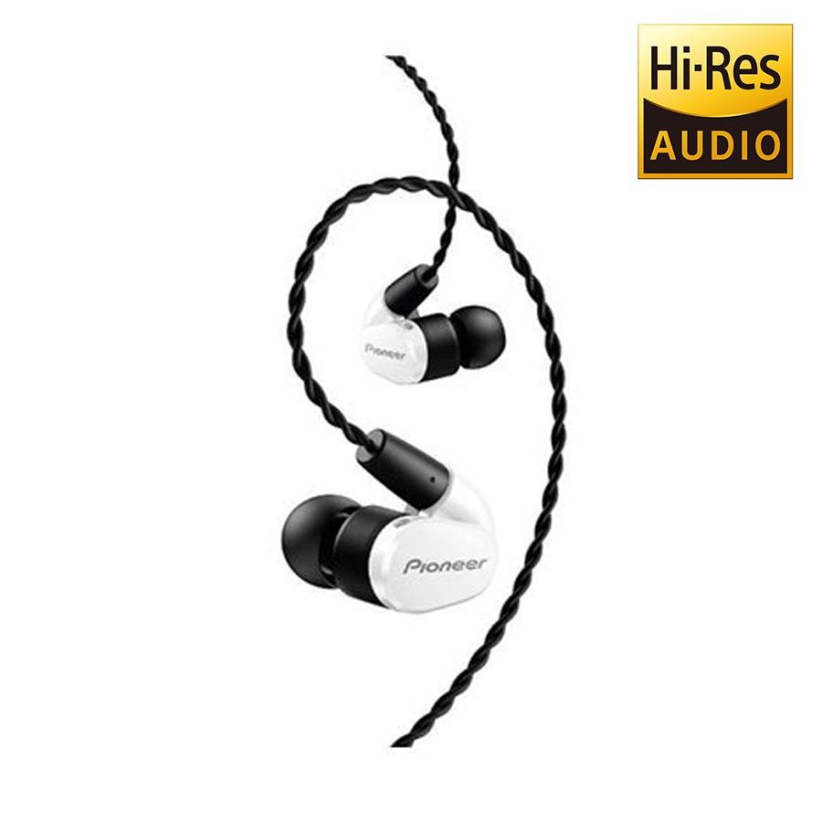 Pioneer SE-CH5T-W Écouteurs Intra-Auriculaire, Certifié Haute Résolution, Blanc - Simple Boutique
