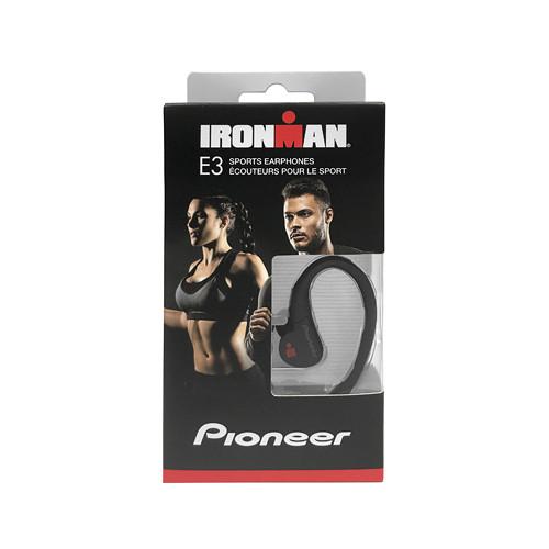 Pioneer SEE3MB Ecouteurs Sport IRONMAN Noir - Simple Boutique