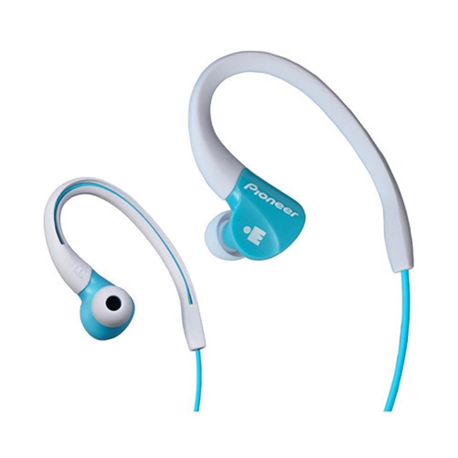 Pioneer SEE3MGR Ecouteurs Sport Ironman Blanc et Aqua - Simple Boutique