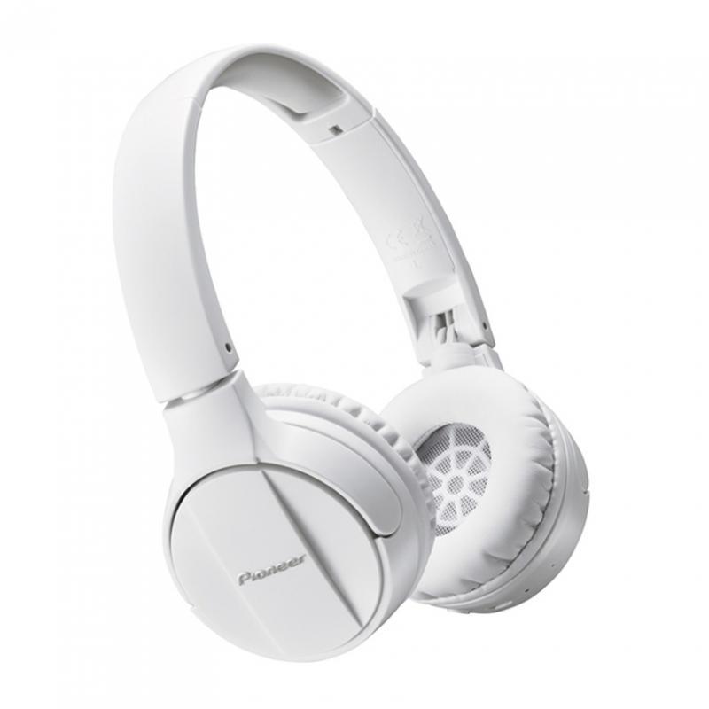Pioneer SEMJ553BTWH Casque D'écoute Bluetoorh Avec Microphone Blanc - Simple Boutique