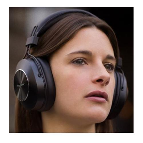 Pioneer SEMS7BTK Casque D'écoute Bluetooth Haute-Résolution Avec Microphone NFC Noir - Simple Boutique