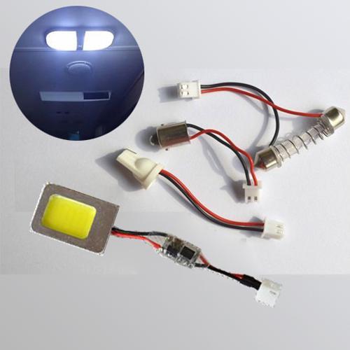 Plafonnier DEL COB, 18 DELS, 28x18mm, Blanc T10 BA9S festoon - Simple Boutique