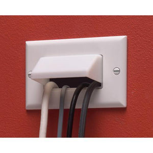 Plaque murale "Pass-thru" SIMPLE Blanc Réversible Horiz. DECORA - Simple Boutique