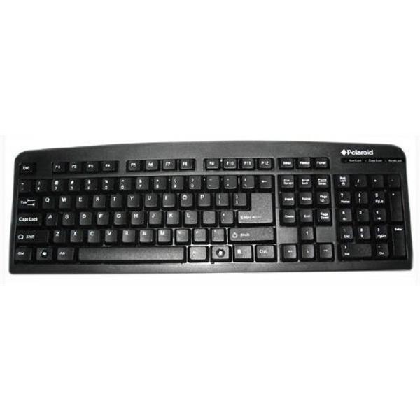 Polaroid PKB3110 Clavier Avec Fil Anglais Noir - Simple Boutique