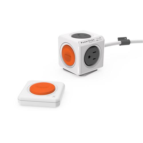 Powercube Remote Original 4 Prise Électriques Avec Télécommande Et Extension 5 Mètres - Simple Boutique
