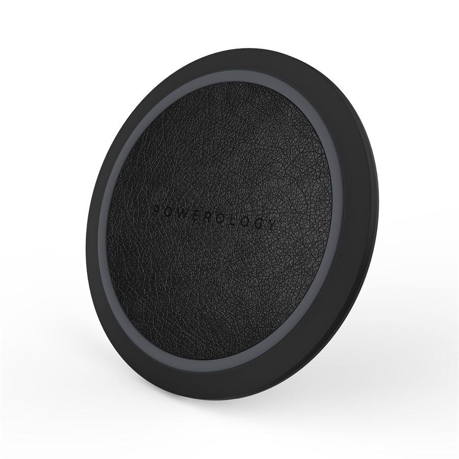 Powerology - Chargeur de Téléphone de Surface, Sans-Fil, 10W, Noir