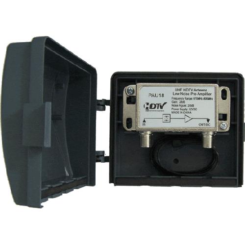 Pré-amplificateur et réducteur d'interférence pour antenne HDTV - Simple Boutique