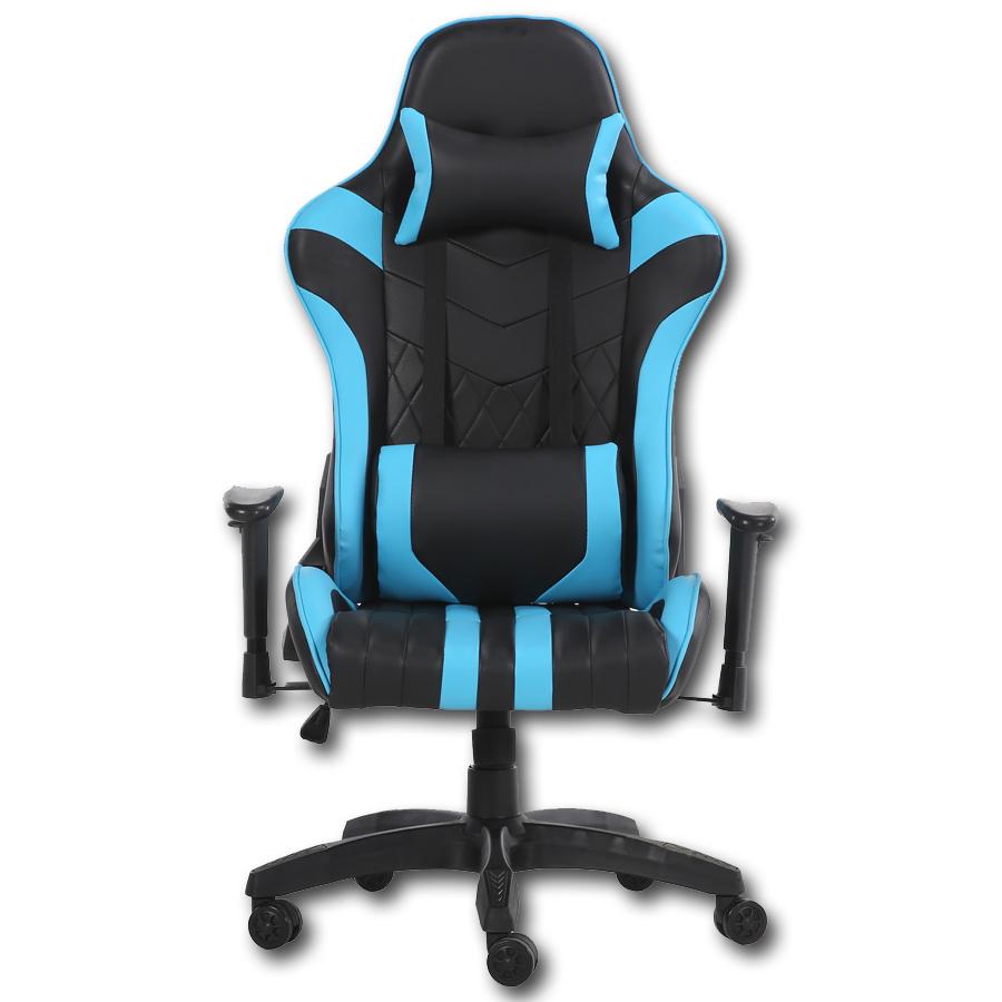 Prime Commander Chaise De Jeu Noire-Bleue - Simple Boutique
