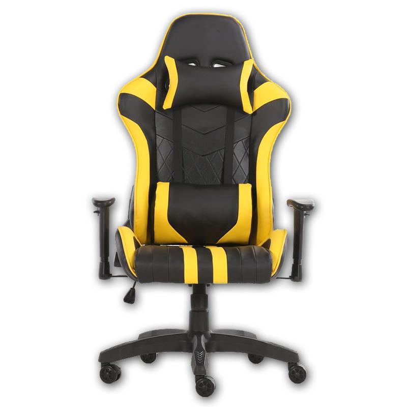 Prime Commander Chaise De Jeu Noire-Jaune - Simple Boutique