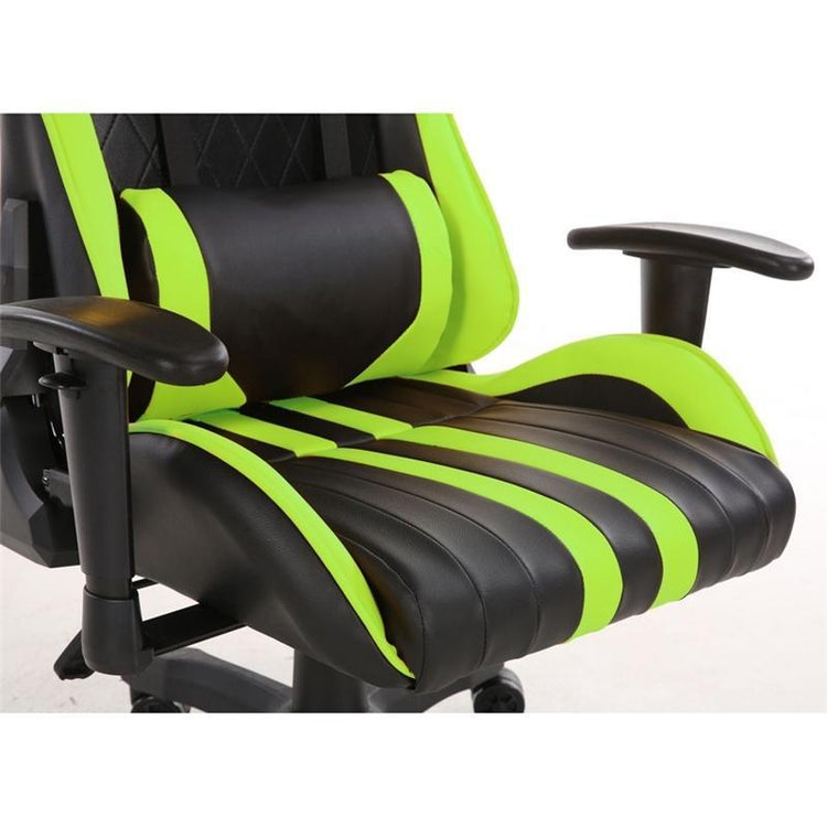Prime Commander Chaise De Jeu Noire-Verte - Simple Boutique