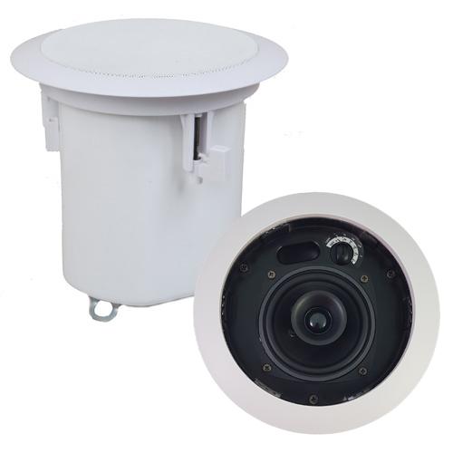Prologue PL-C40 Haut-Parleur Plafond Encastré Avec Caisson 5.25" 40 Watts 8 Ohms Ou 70V Blanc - Simple Boutique