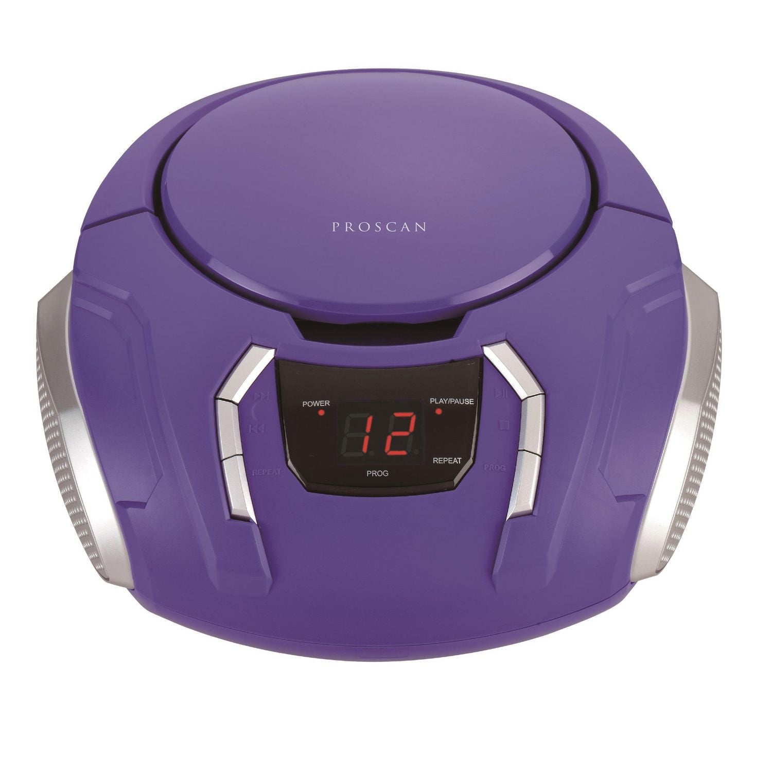 Proscan - BoomBox / Lecteur CD Portable Avec Radio AM/FM et Entrée AUX, Mauve - Simple Boutique