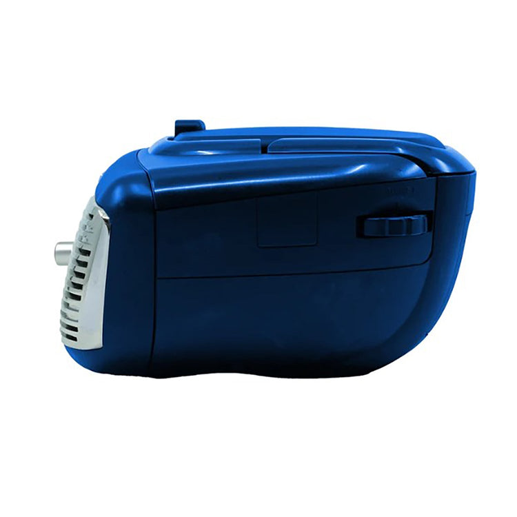 Proscan - BoomBox / Lecteur CD Portable avec Radio AM/FM, Style Rétro, Entrée AUX, Bleu - Simple Boutique