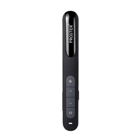 Proster Présentateur Sans Fil Professionnel Avec Pointeur Laser USB 2.4 Ghz