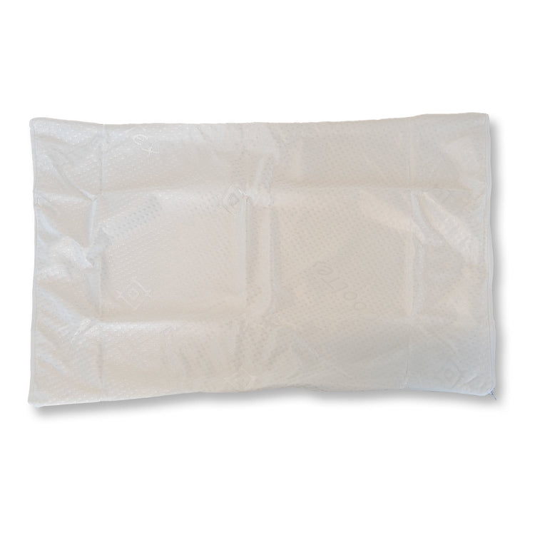 Protège-Oreiller Effet de Fraîcheur, Imperméable, Grandeur Standard, Blanc - Simple Boutique