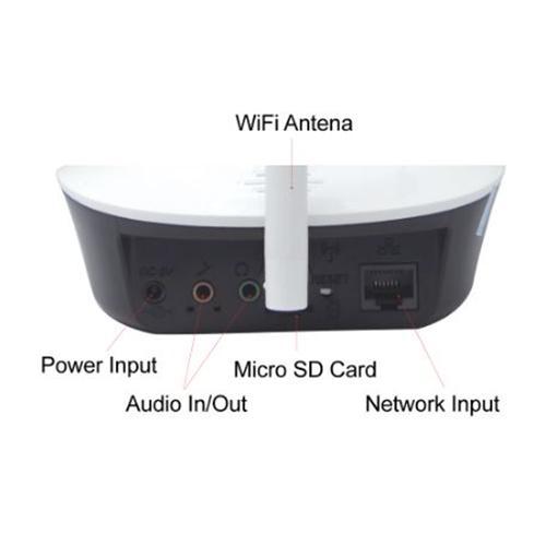 Provision ISR PT-838 Caméra Plug & View Pan/Tilt IR Objectif Fixe Sans Fil Wifi 2MP - Simple Boutique