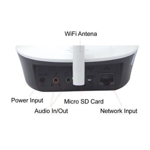Provision ISR PT-838 Caméra Plug & View Pan/Tilt IR Objectif Fixe Sans Fil Wifi 2MP