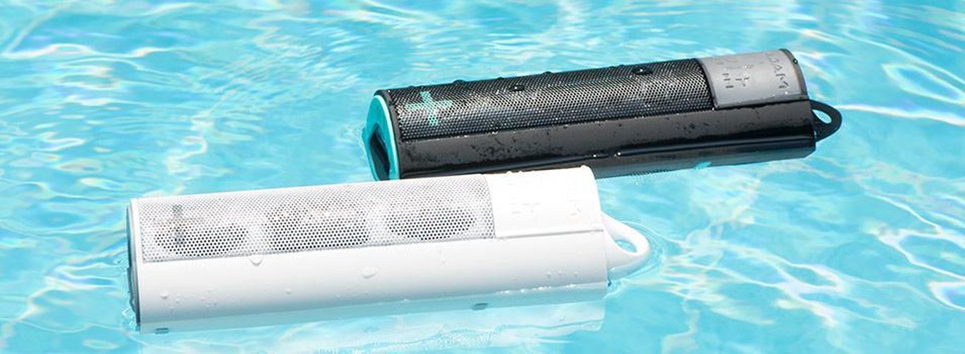 SYLVANIA AQUAJAM IPX7 Haut-Parleur Bluetooth Résistant à L'Eau Noir - Simple Boutique