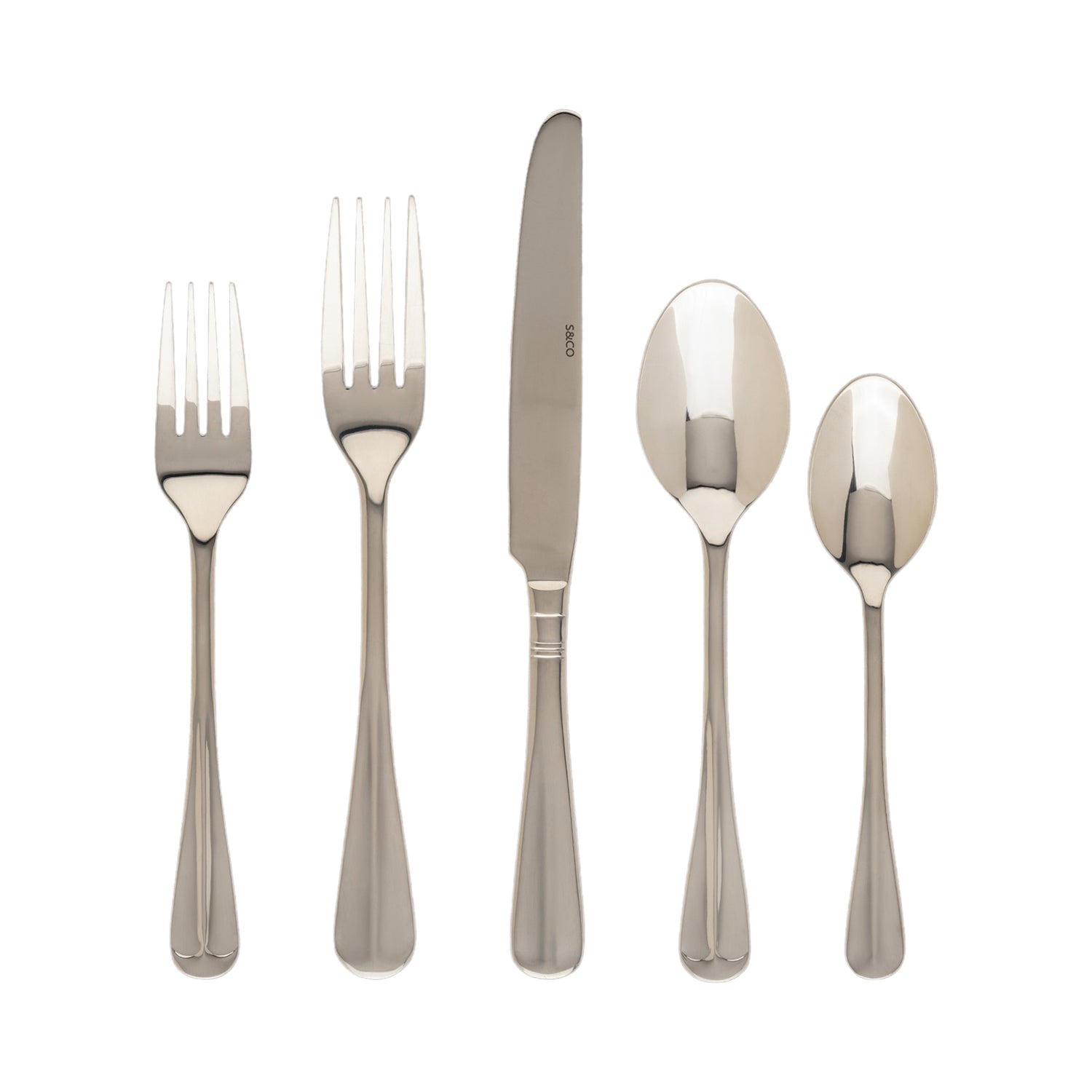 Safdie & Co - Ensemble de Couverts/Coutellerie en Acier Inoxydable, 20 Morceaux, Vont au Lave-Vaiselle - Simple Boutique