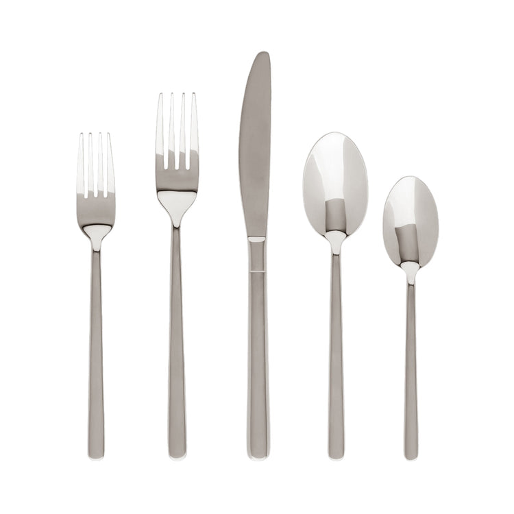 Safdie & Co - Ensemble de Couverts/Coutellerie en Acier Inoxydable, 20 Morceaux, Vont au Lave-Vaiselle - Simple Boutique