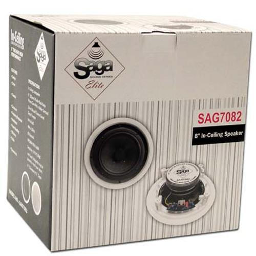 Saga Elite haut-parleurs plafond encas. Kevlar 8" 2 voies paire - Simple Boutique