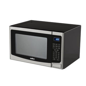 Salton 30PX98 Four à Micro-Ondes 1,2 pi cube Acier Inoxydable - Simple Boutique