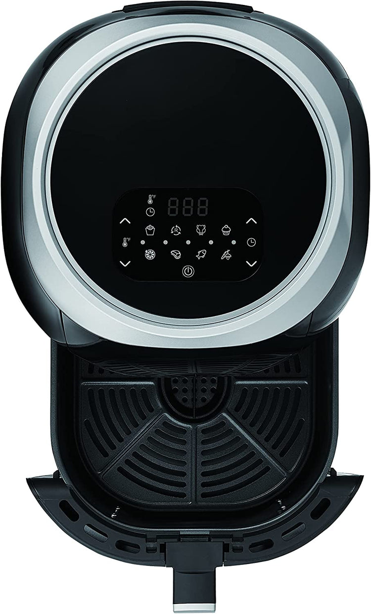 Salton AF2103 Friteuse à Air XXL, Capacité de 8L, 8 Fonctions Préprogrammées, Affichage Digital, 1700 Watts, Noir - Simple Boutique