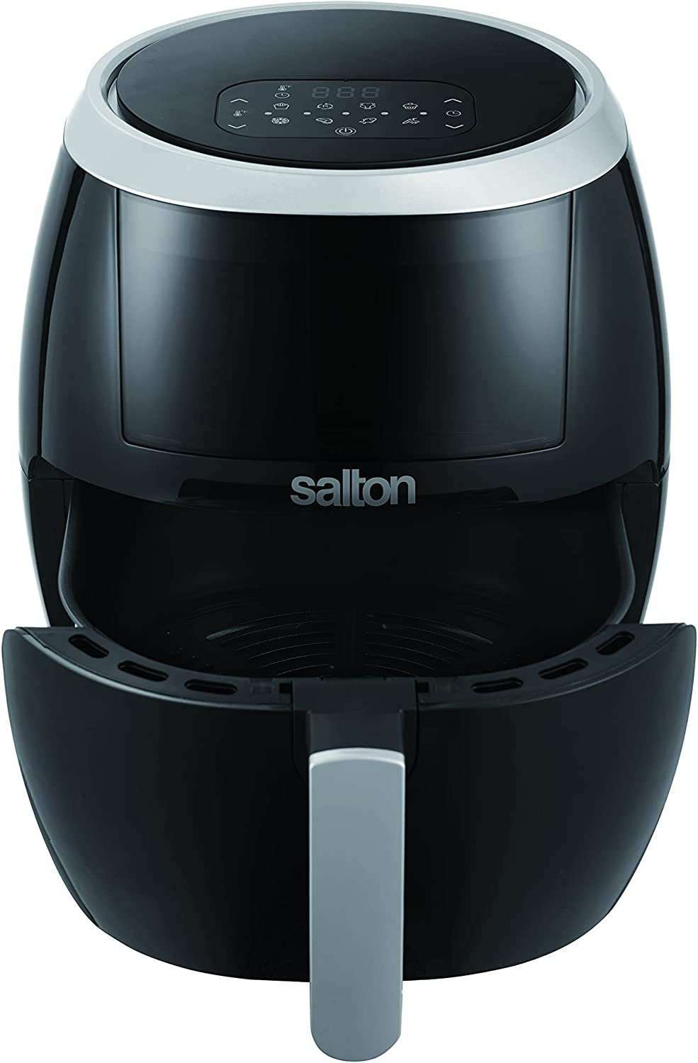 Salton AF2103 Friteuse à Air XXL, Capacité de 8L, 8 Fonctions Préprogrammées, Affichage Digital, 1700 Watts, Noir - Simple Boutique