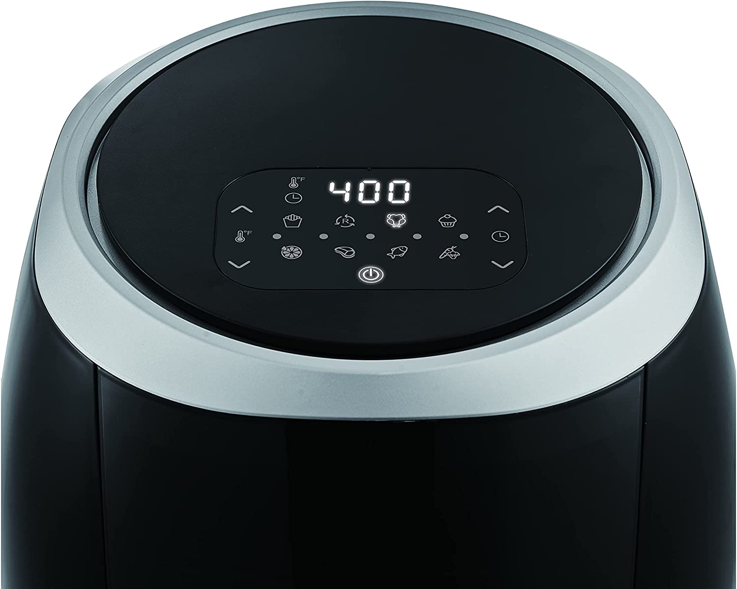 Salton AF2103 Friteuse à Air XXL, Capacité de 8L, 8 Fonctions Préprogrammées, Affichage Digital, 1700 Watts, Noir - Simple Boutique